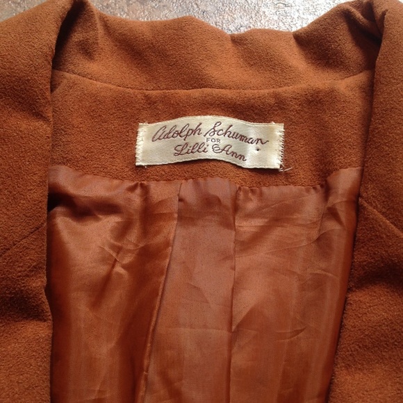 Adolph Schuman for Lilli Ann Suede Jacket - Picture 3 of 7